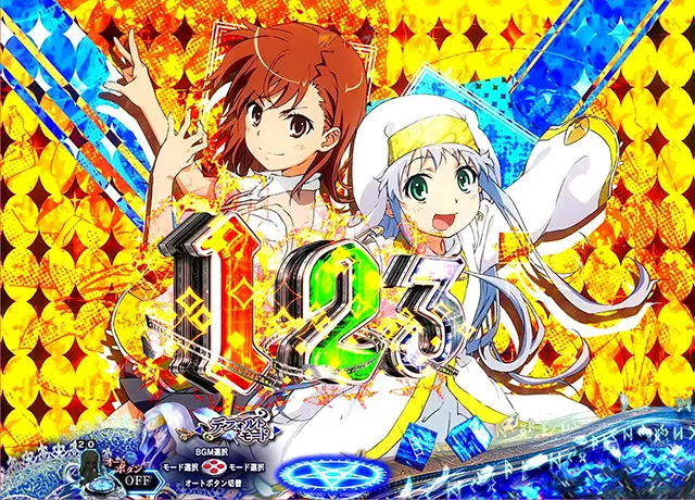 ぱちんこ・とある魔術の禁書目録・先読み予告・キャラクターチャンス目予告