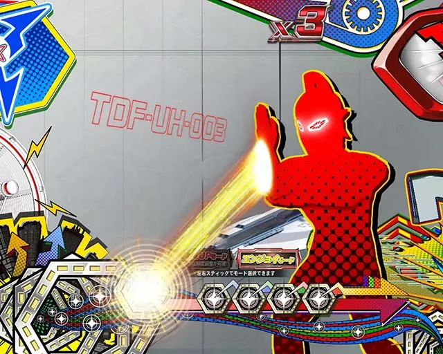 ウルトラセブン超乱舞・演出法則・アメコミ風ステージ滞在中