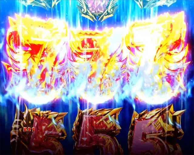 Pアナザーゴッドポセイドン・GOD GAME・全回転フリーズ
