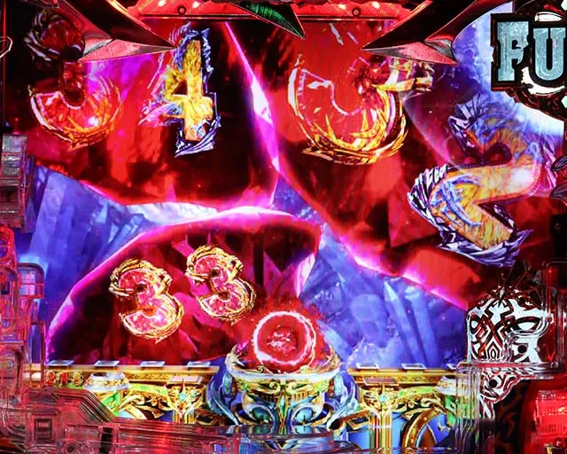 Pアナザーゴッドポセイドン・先読み予告・エレメント系予告