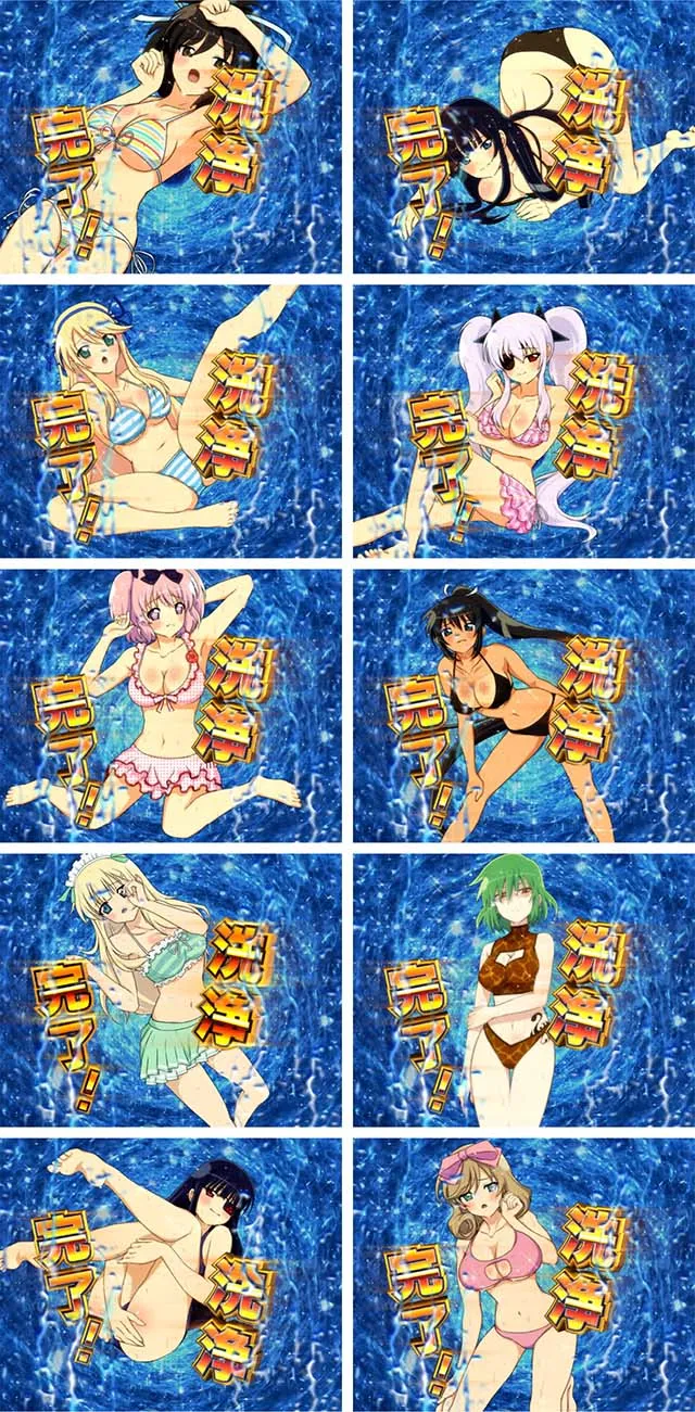 閃乱カグラ2胸踊る・シャワーラウンド・洗浄キャラ