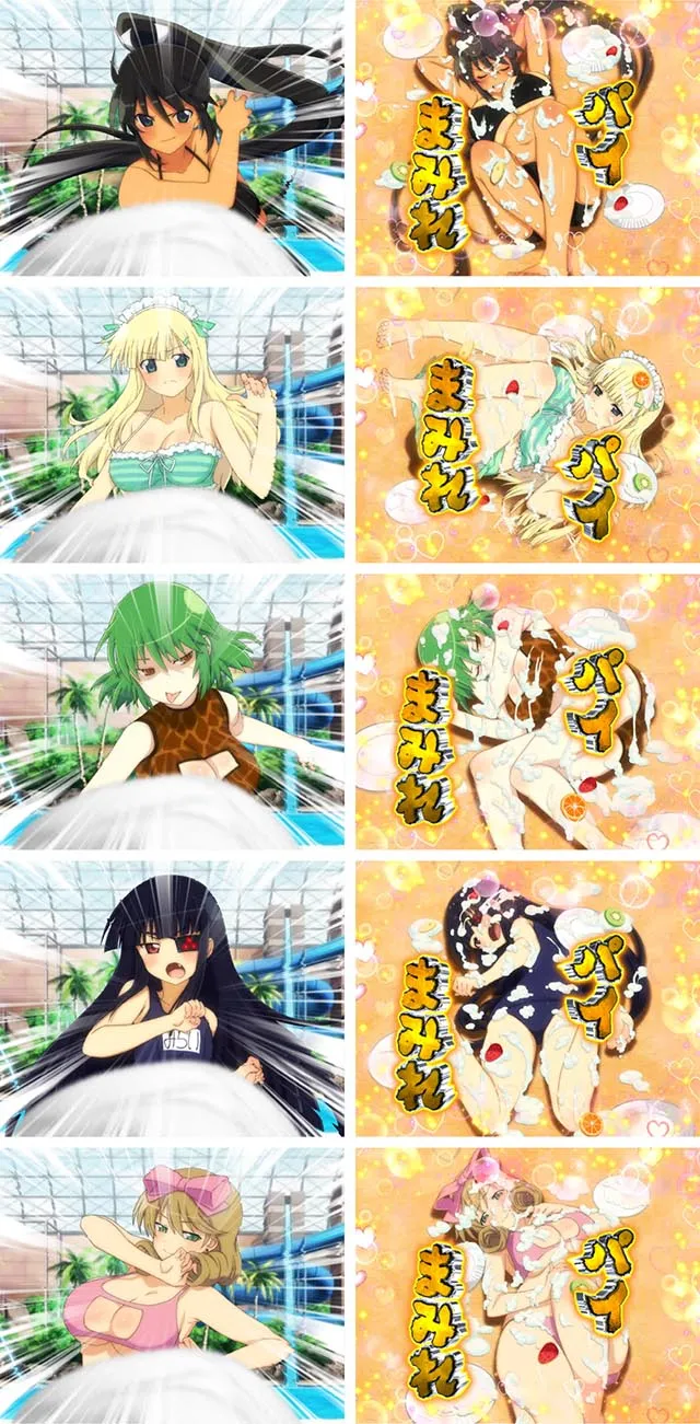 閃乱カグラ2胸踊る・パイパニック・登場キャラ