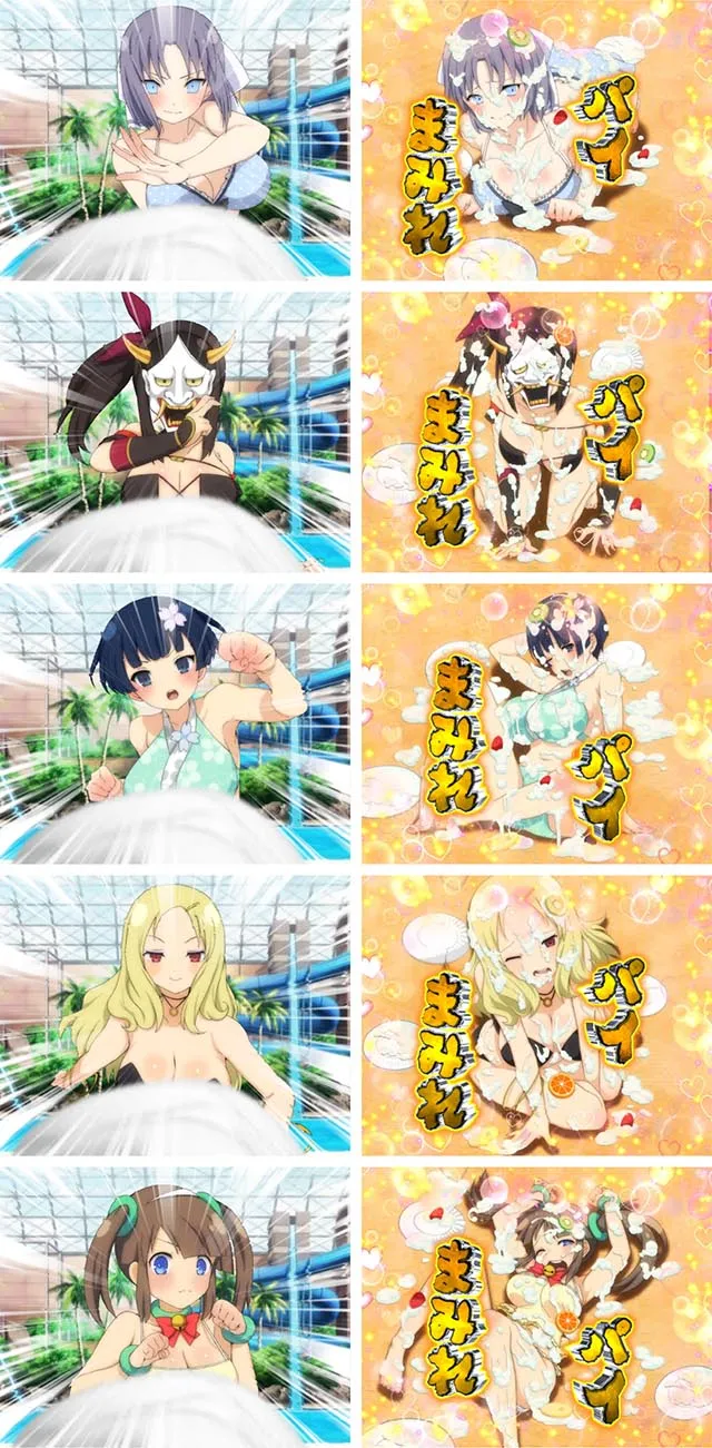閃乱カグラ2胸踊る・パイパニック・登場キャラ