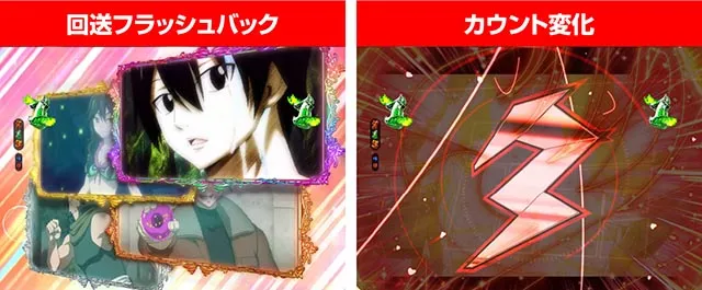 ぱちんこ・フェアリーテイル2・チャンスアップ