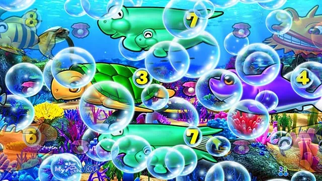 大海物語4アグネスラム・泡