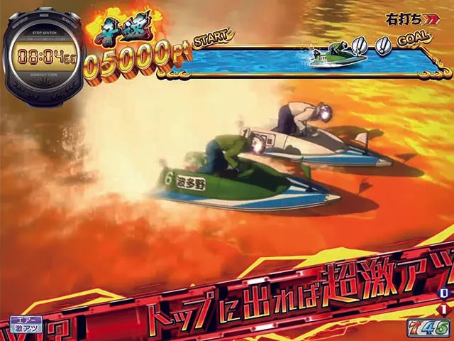 モンキーターンV（5）・SG RUSH・2周目・第1ターンマーク旋回時（5回転目）