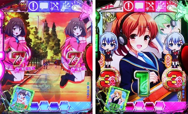 パチンコガールフレンド(仮)ガルフレ・図柄