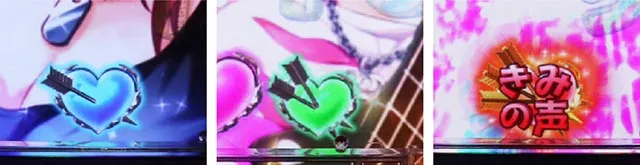 パチンコガールフレンド(仮)ガルフレ・デートモード・保留変化