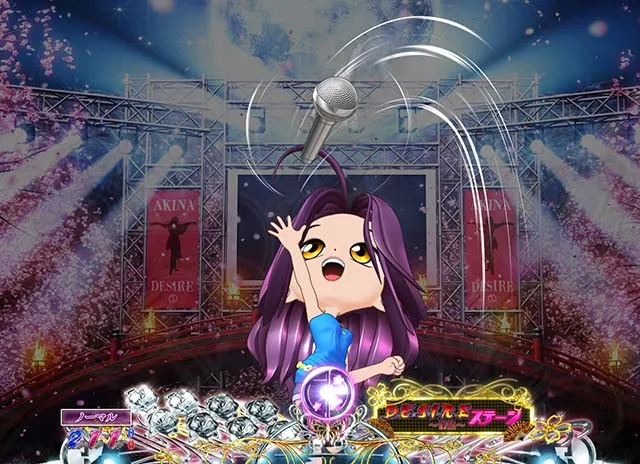 （ぱちんこ）P中森明菜・歌姫伝説・ステップアップ予告