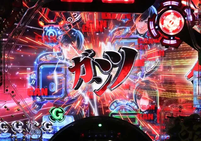 ぱちんこガンツ極(GANTZ)・リーチ前予告