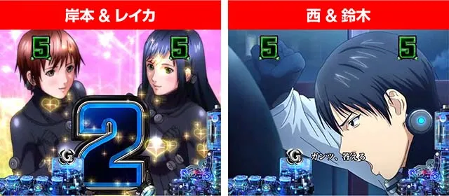 ぱちんこガンツ極(GANTZ)・演出法則