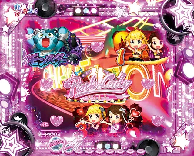 P(ぱちんこ)ピンクレディー・先読み予告