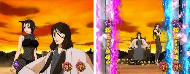 ぱちんこバジリスク桜花忍法帖・VS成尋衆リーチ