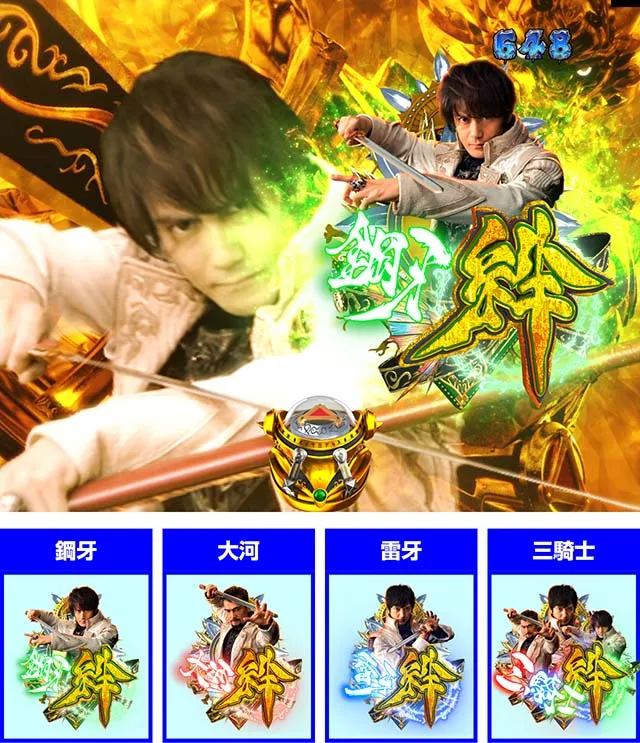 ぱちんこ牙狼月虹ノ旅人・絆演出・信頼度