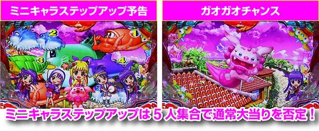 スーパー海物語IN沖縄5(沖海5)・当たれば確変濃厚演出