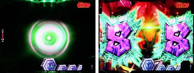 ぱちんこ機動戦士ガンダムユニコーン（UC）・リーチ前＆リーチ後予告