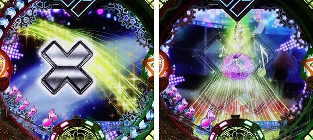 マクロスフロンティア4（ぱちんこマクロスF4）・リーチ前予告