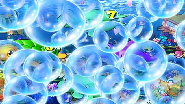 スーパー海物語IN沖縄5(沖海5)・海モード・大泡予告