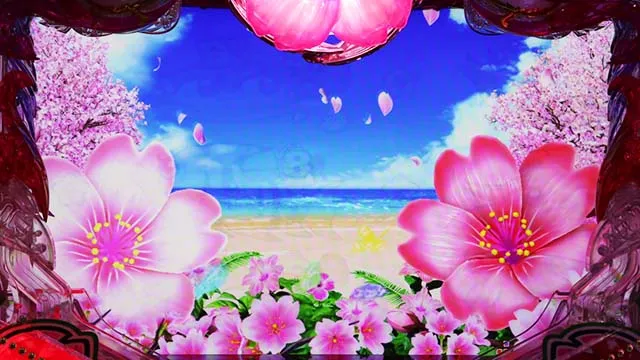 スーパー海物語IN沖縄5(沖海5)・桜ビスカスモード