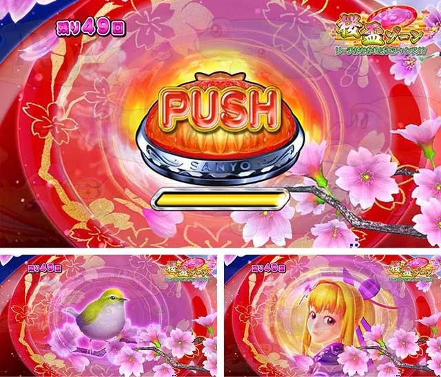 スーパー海物語IN沖縄5(沖海5)・桜盃ゾーン
