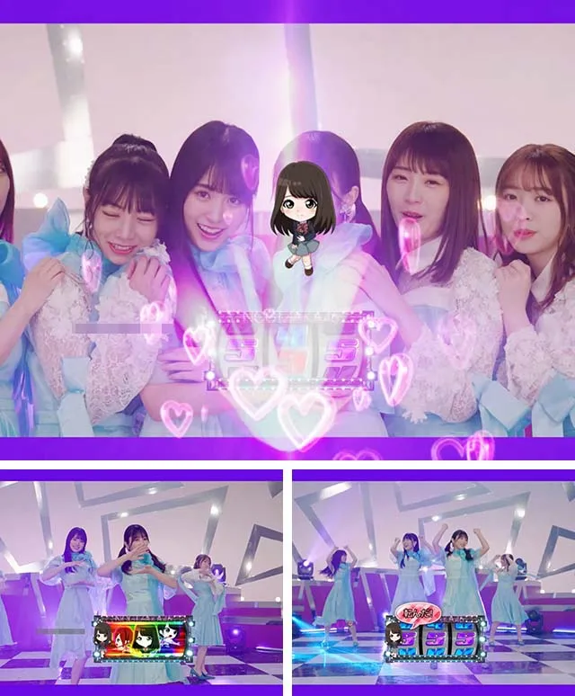 ぱちんこ乃木坂46・RTC中専用リーチ