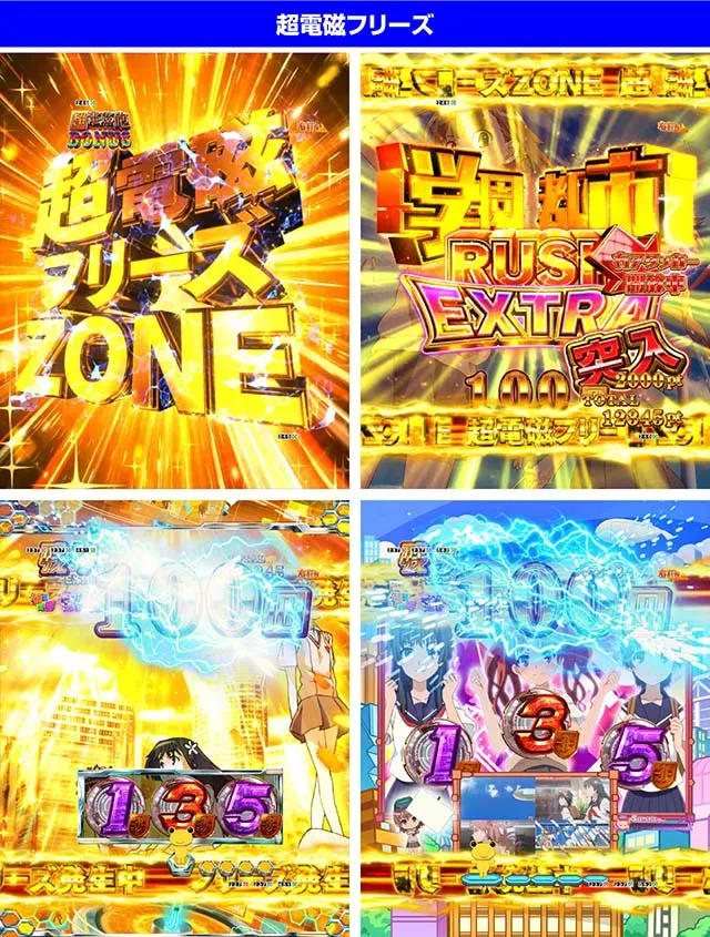 ぱちんこ・とある科学の超電磁砲（レールガン）・RUSH EXTRA