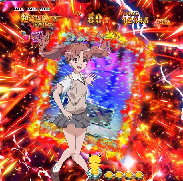 ぱちんこ・とある科学の超電磁砲（レールガン）・超電磁砲（レールガン）RUSH EXTRA中