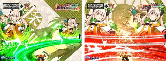 ぱちんこ・刀使ノ巫女・リーチ後予告