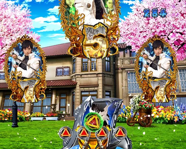 ぱちんこ牙狼月虹ノ旅人・リーチ後予告