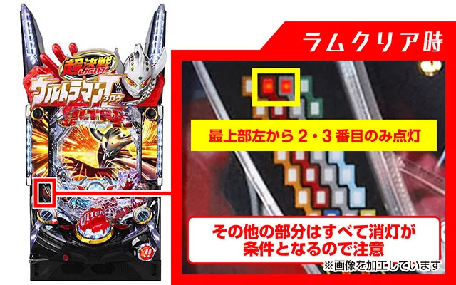 ぱちんこウルトラマンタロウ2・ラムクリア