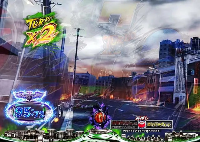 仮面ライダー闇のライダー・リーチ前予告・超加速ATTACK・信頼度