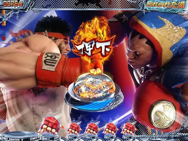 ぱちんこストリートファイターV(スト5)・リーチ前予告(その他)