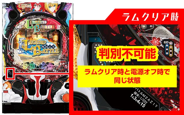 ぱちんこ戦国乙女LEGENDBATTLE(レジェンドバトル)・ラムクリア
