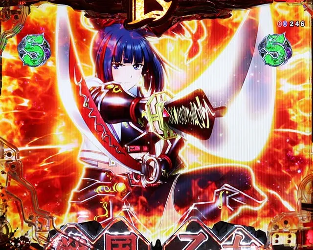ぱちんこ戦国乙女LEGENDBATTLE(レジェンドバトル)・乙女リーチ(麗)