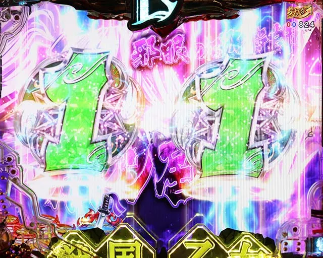ぱちんこ戦国乙女LEGENDBATTLE(レジェンドバトル)・レジェンドバトル中・主要演出