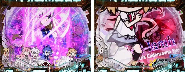ぱちんこ・フィーバー戦姫絶唱シンフォギア3黄金絶唱・リーチ前予告（その他）