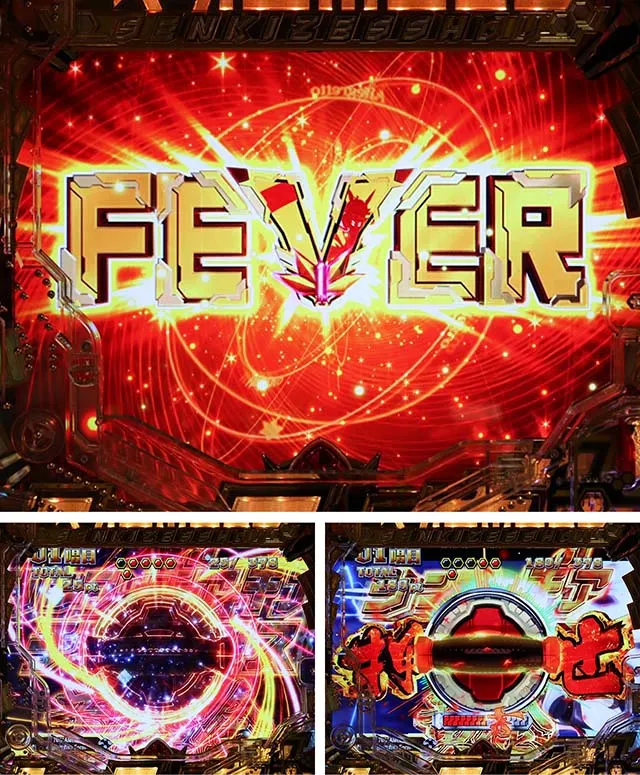 ぱちんこ・フィーバー戦姫絶唱シンフォギア3黄金絶唱・通常時