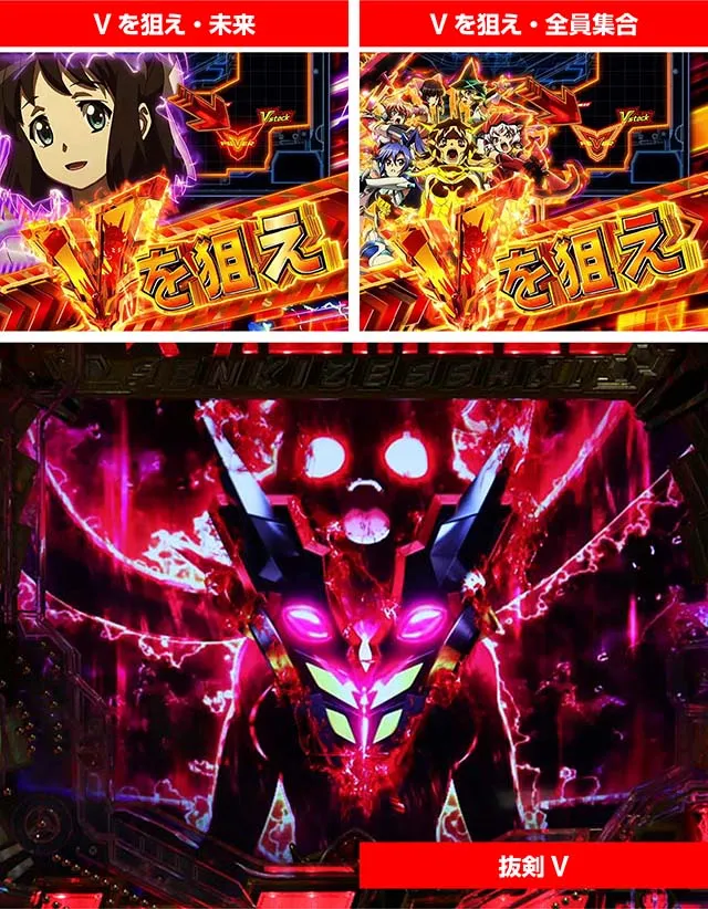 ぱちんこ・フィーバー戦姫絶唱シンフォギア3黄金絶唱・最終決戦orシンフォギアチャンス黄金中