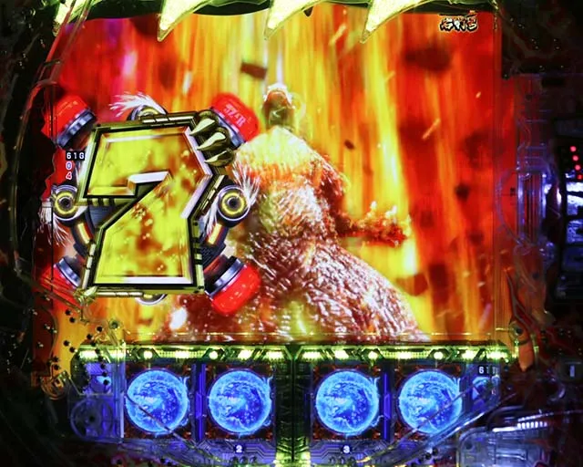 ぱちんこ・真怪獣王ゴジラ2（シンゴジラ2）・G-RUSH中（怪獣総進撃モード）
