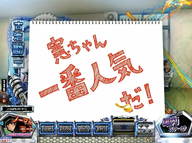 ぱちんこモンキーターン6・リーチ前予告（その他）