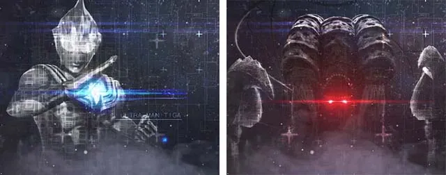 ぱちんこ・ウルトラマンティガ・リーチハズレ後アイキャッチ予
