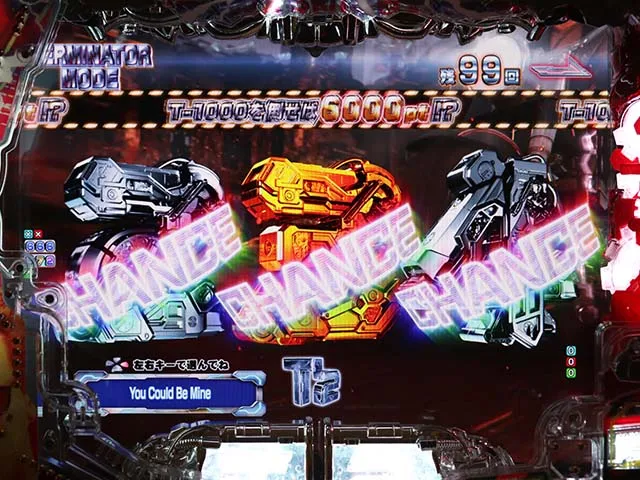 ぱちんこターミネーター2・TERMINATOR MODE中・主要演出