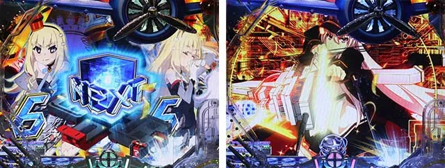 ぱちんこアズールレーンTHEANIMATION(アズレン)・リーチ前予告