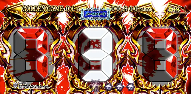 ぱちんこビッグドリーム3・GOLDEN GAME中・主要演出