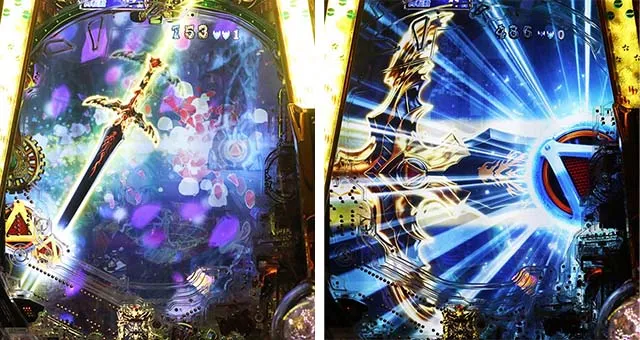 ぱちんこ・牙狼GOLD IMPACT・保留変化予告