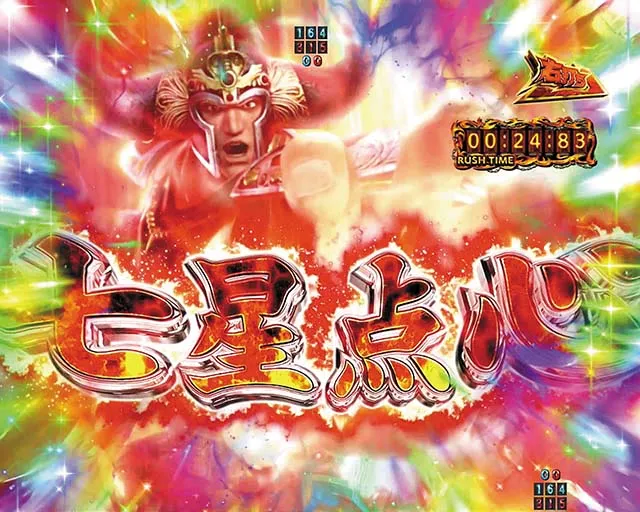 ぱちんこ・真北斗無双4（第4章）・RUSH中・大当りの種類