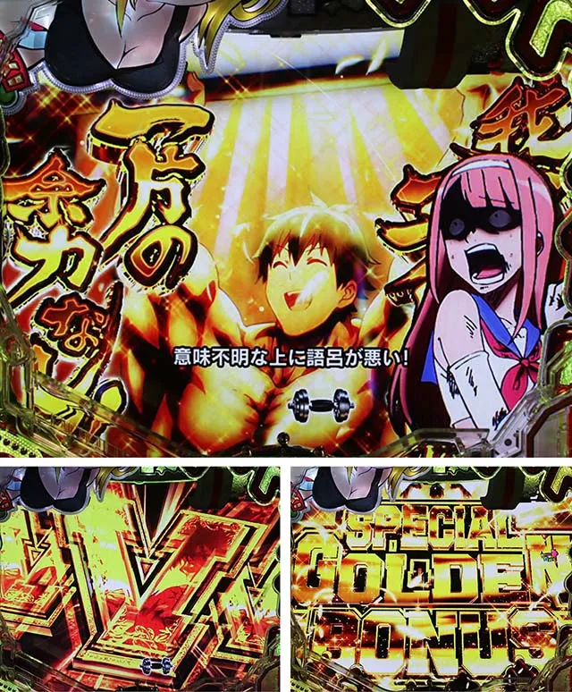 ぱちんこダンベル何キロ持てる?・スペシャルゴールデンボーナス