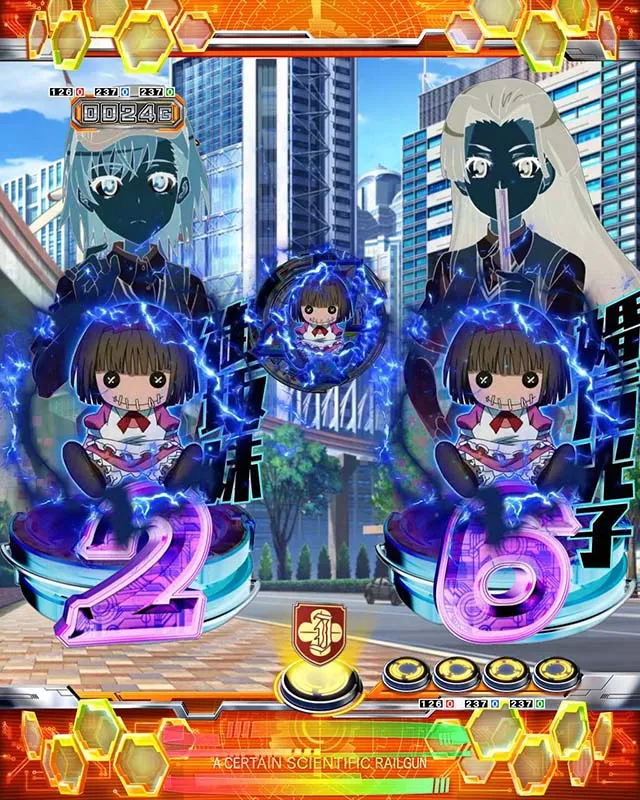 ぱちんこ・とある科学の超電磁砲（レールガン）・VSアイテムリーチ