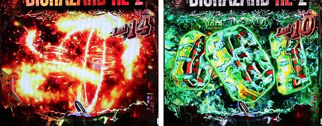 ぱちんこ・バイオハザード RE:2・HAZARD RUSH XTREME（通常モード）