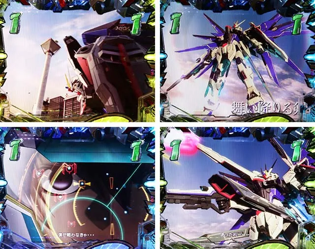 ぱちんこ・機動戦士ガンダムSEED（シード）・舞い降りる剣SPリーチ